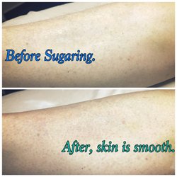 Skin Enthusiast Lisa Nunes - Sugar hair removal is the way to go! Purely natural product, not hot, exfoliating and smooth results!