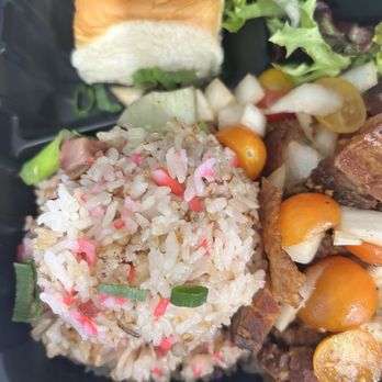 Kau Kau Grill - Lechon fried rice - Barbeque Near Me - Honolulu, Hawaii Kau Kau Grill - Lechon fried rice - Barbeque Near Me - Honolulu, Hawaii