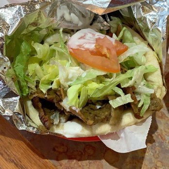 Cafe Aladdin - 6. Gyro (Shawarma) Sandwich - Greek Near Me - Fargo, North Dakota