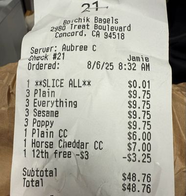 boichik bagels by null