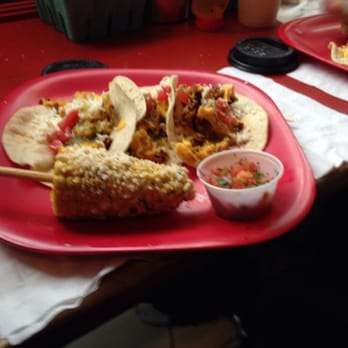 Katalina's - Breakfast tacos with salsa and corn on the cob - Breakfast & Brunch Near Me - Columbus, Ohio