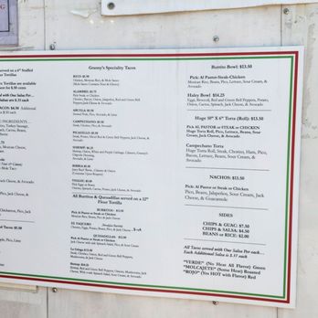 Granny's Tacos - Food Trucks Near Me - Austin, Texas Granny's Tacos - Food Trucks Near Me - Austin, Texas