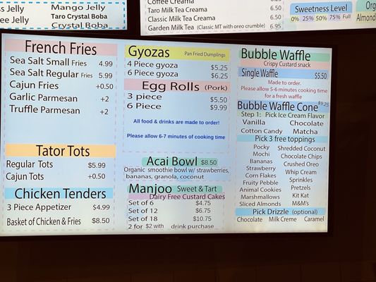 Menu photo 5 Böba Bothell, WA Menu photo 5 Böba Bothell, WA