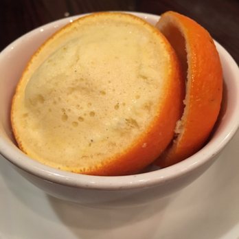 Thanh Long - Orange sorbet. So-so. Too icy. - Seafood Near Me - San Francisco, California