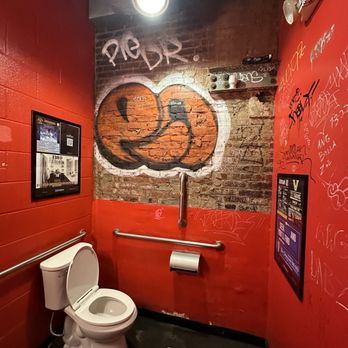 Two Boots Nashville - Restroom - Pizza Near Me - Nashville, Tennessee Two Boots Nashville - Restroom - Pizza Near Me - Nashville, Tennessee