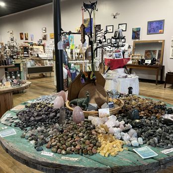 Conspire: Contemporary Craft - Our crystal selection is one of the best around--come find the one that speaks to you! - Arts & Crafts Near Me - Greencastle, Indiana Conspire: Contemporary Craft - Our crystal selection is one of the best around--come find the one that speaks to you! - Arts & Crafts Near Me - Greencastle, Indiana