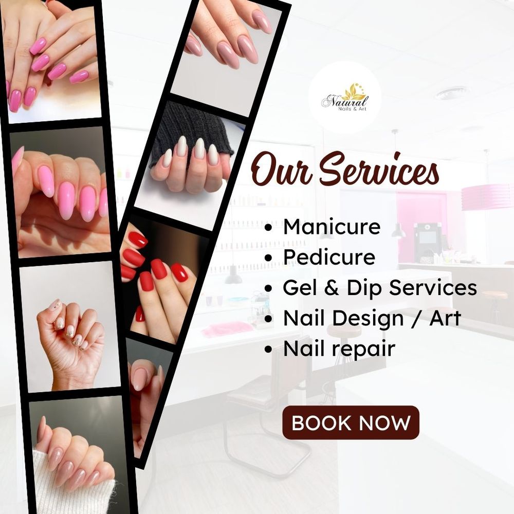 Natural Nails Art Logo