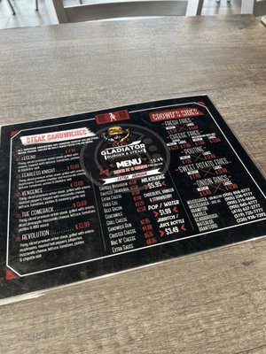 Menu photo 1 Gladiator Burger & Steak Scarborough, ON