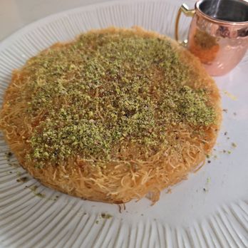 Ammatoli - Knafeh with orange syrup - Mediterranean Near Me - Long Beach, California