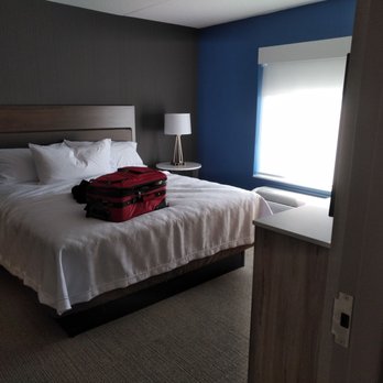 Home2 Suites by Hilton Toronto Brampton - Bedroom of one bedroom suite. - Hotels Near Me - Brampton, Ontario Home2 Suites by Hilton Toronto Brampton - Bedroom of one bedroom suite. - Hotels Near Me - Brampton, Ontario