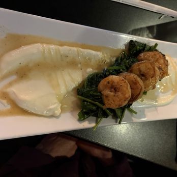 The White Oak Tavern - Special order of Grilled shrimp, sautéed spinach and whipped ricotta. - New American Near Me - Ellicott City, Maryland The White Oak Tavern - Special order of Grilled shrimp, sautéed spinach and whipped ricotta. - New American Near Me - Ellicott City, Maryland
