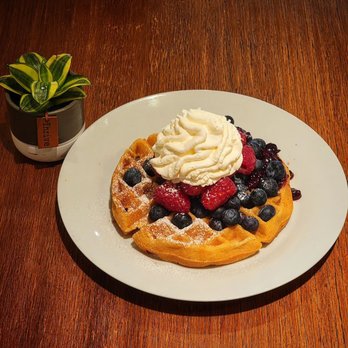Knead - Berry Belgian waffle - Donuts Near Me - Albuquerque, New Mexico