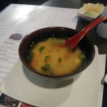 Bei - My first time trying the miso soup - Sushi Bars Near Me - Scottsdale, Arizona