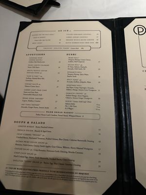 Menu photo 2 Ocean Prime Orlando, FL