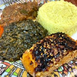 Salam Cafe and Market - Baked Salmon