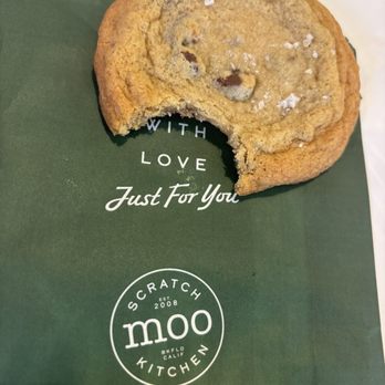 Moo Creamery - Chocolate chip cookie $3 - Burgers Near Me - Bakersfield, California Moo Creamery - Chocolate chip cookie $3 - Burgers Near Me - Bakersfield, California