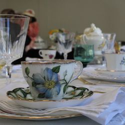 Cottage Tea Parties - High Tea setup