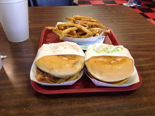Burgers & Fries by null
