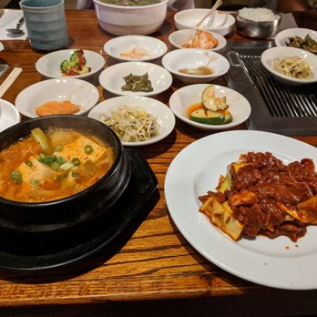 Sam Won Garden Restaurant - Kimchi jigae and spicy pork - Korean Near Me - Jacksonville, Florida Sam Won Garden Restaurant - Kimchi jigae and spicy pork - Korean Near Me - Jacksonville, Florida