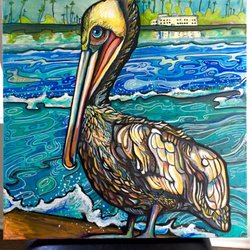 Leucadia Art Walk - Reese Owen Art at The Leucadia art walk 2016