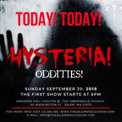 The Salem Haunted Magic Show - Promo Flyer!