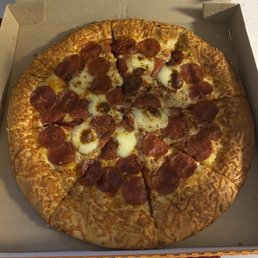 When i order pickup im not looking for more bread than pizza. Yes this location. I don't know if ill order lil ceasers again