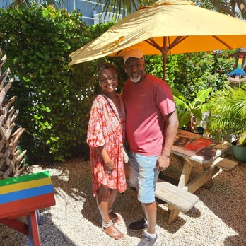 One Love - This pic with the owner and chef Clive. Great guy. - Food Trucks Near Me - Key West, Florida One Love - This pic with the owner and chef Clive. Great guy. - Food Trucks Near Me - Key West, Florida