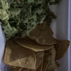 Chips and guacamole