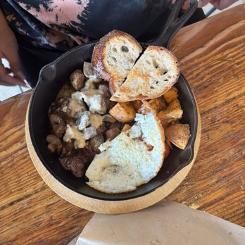 Lazy Dough - Steak & Egg Skillet - Breakfast & Brunch Near Me - Long Beach, California