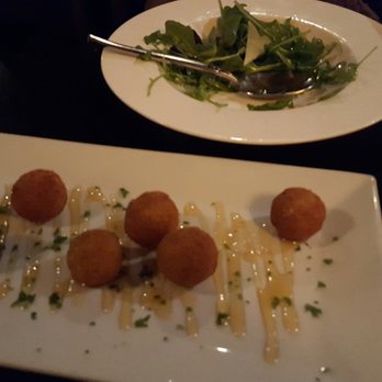 Ibiza Restaurant - Blue cheese croquettes, arugula salad. - Spanish Near Me - Hamden, Connecticut Ibiza Restaurant - Blue cheese croquettes, arugula salad. - Spanish Near Me - Hamden, Connecticut