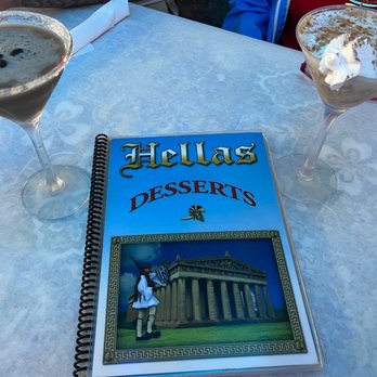 Hellas Restaurant - Yummy liquid desserts - Bakeries Near Me - Tarpon Springs, Florida