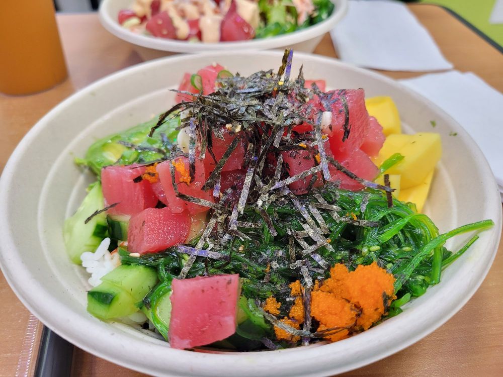 Food from Poke Bowl