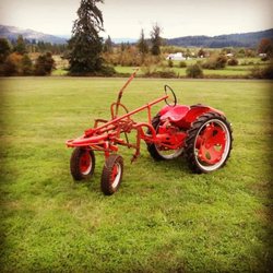 Woodys Mower Repair - Alice chalmer g cultivator I fixed