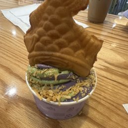 Ube Matcha Cereal Milk Ube Matcha Cereal Milk