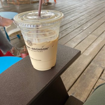 Dancing Goats Coffee - Iced Hazelnut Latte - Coffee & Tea Near Me - Atlanta, Georgia
