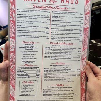 Haven Haus Cafe - Breakfast menu - Breakfast & Brunch Near Me - Temecula, California