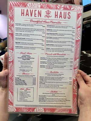 Menu photo 5 Haven Haus Cafe Temecula, CA Menu photo 5 Haven Haus Cafe Temecula, CA