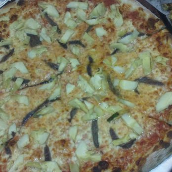Napolitano's Brooklyn Pizza - The large Anchovy and Artichoke Pizza. Yum! - Italian Near Me - Cranston, Rhode Island Napolitano's Brooklyn Pizza - The large Anchovy and Artichoke Pizza. Yum! - Italian Near Me - Cranston, Rhode Island
