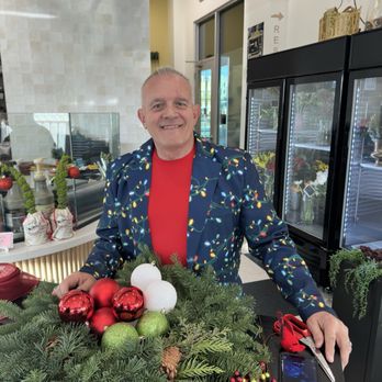 Stemistry - Brent the wonder man who helped us go through the team building wreath making process - Coffee & Tea Near Me - Scottsdale, Arizona Stemistry - Brent the wonder man who helped us go through the team building wreath making process - Coffee & Tea Near Me - Scottsdale, Arizona