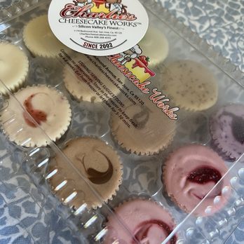 Charlie's Cheesecake Works - Silicon Valley Classic Cheesecake variety pack - Desserts Near Me - San Jose, California