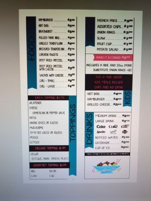 Menu photo 3 Summertime Scoops Fairland, IN
