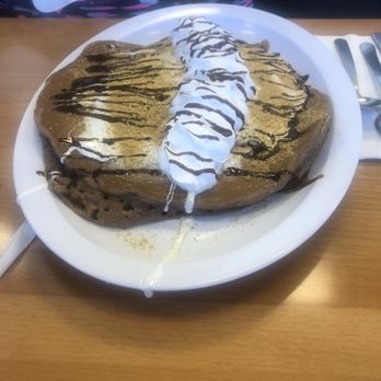 Griddlecakes - S'mores pancake (single stack). A bonafide hit!! - American Near Me - Las Vegas, Nevada Griddlecakes - S'mores pancake (single stack). A bonafide hit!! - American Near Me - Las Vegas, Nevada