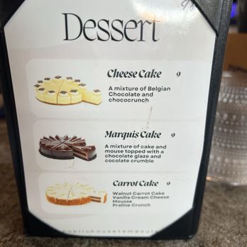 Public House Temecula - Dessert menu 5-2025 - New American Near Me - Temecula, California