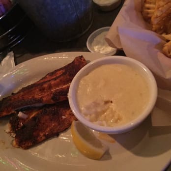 Half Shells - Blackened rainbow trout! - Seafood Near Me - Dallas, Texas