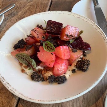 Woods Hill Table - This beet salad was better than I expected - New American Near Me - Concord, Massachusetts