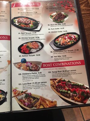 Menu photo 2 Yanagi Sushi & Grill Pismo Beach, CA Menu photo 2 Yanagi Sushi & Grill Pismo Beach, CA