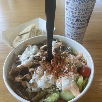 Nick The Greek - Beef Gyro Bowl - Greek Near Me - Irvine, California