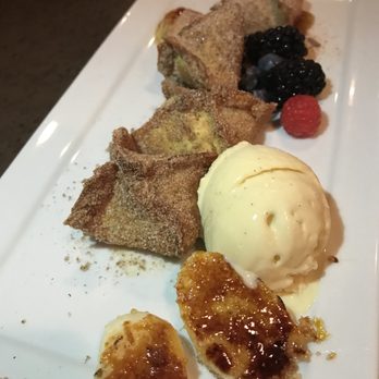Grille 3501 - Bananas Foster Rice Pudding Dumplings - New American Near Me - Allentown, Pennsylvania