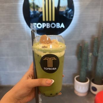 Top Boba - Banana pudding, Matcha latte @ top boba - Bubble Tea Near Me - Las Vegas, Nevada