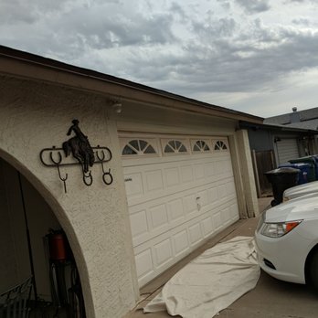 Supply Solutions Roofing - They also replaced the rotted out front facia. Just in time for the few sprinkles - Roofing Near Me - Chandler, Arizona Supply Solutions Roofing - They also replaced the rotted out front facia. Just in time for the few sprinkles - Roofing Near Me - Chandler, Arizona
